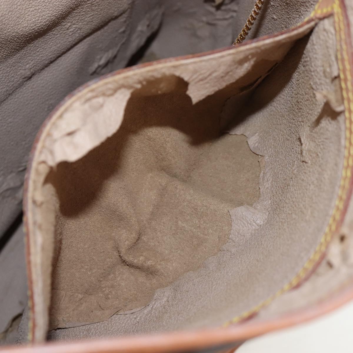 LOUIS VUITTON Monogram Bucket GM Shoulder Bag M42236 LV Auth 153920