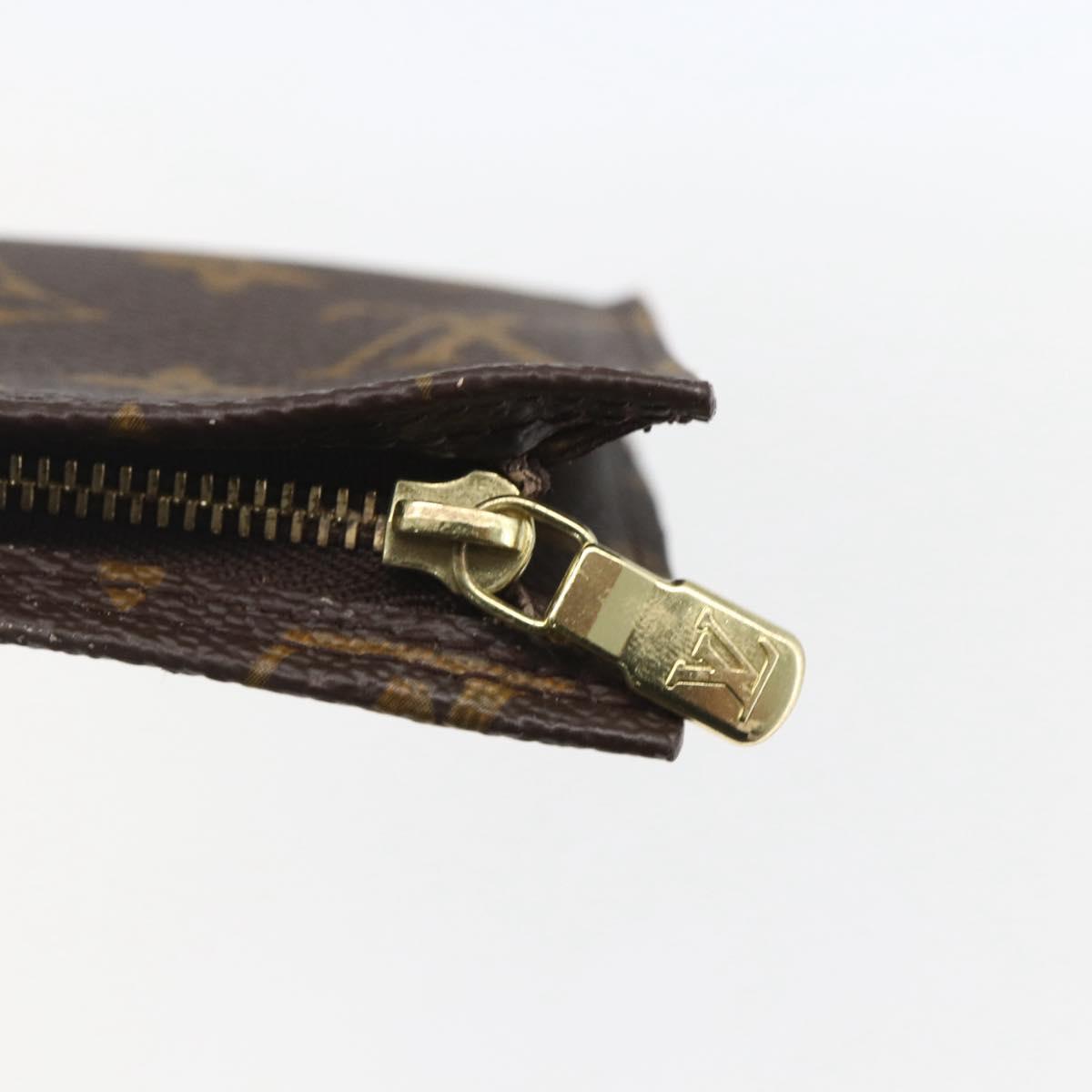 LOUIS VUITTON Monogram Bucket GM Accessory Pouch LV Auth 153921