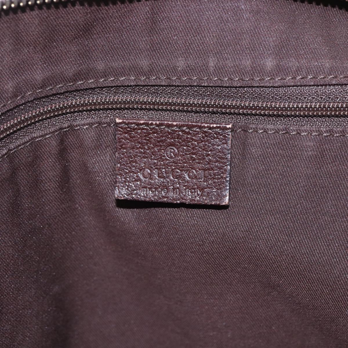 GUCCI GG Canvas Abbey Shoulder Bag Beige Gold 131326 Auth 153925