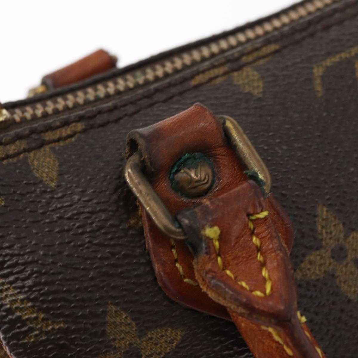 LOUIS VUITTON Monogram Mini Speedy Hand Bag M41534 LV Auth 153932