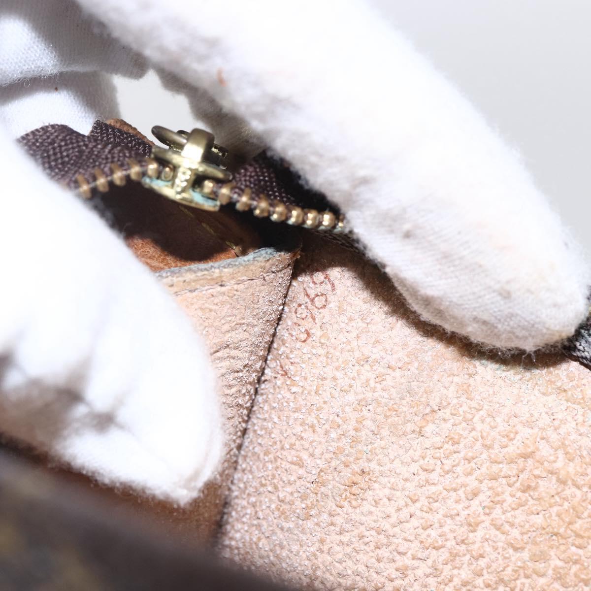 LOUIS VUITTON Monogram Bucket PM Accessory Pouch LV Auth 153933