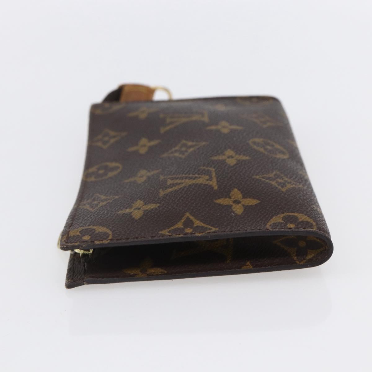 LOUIS VUITTON Monogram Bucket PM Accessory Pouch LV Auth 153933