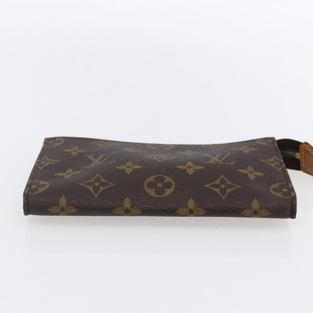 LOUIS VUITTON Monogram Bucket PM Accessory Pouch LV Auth 153933