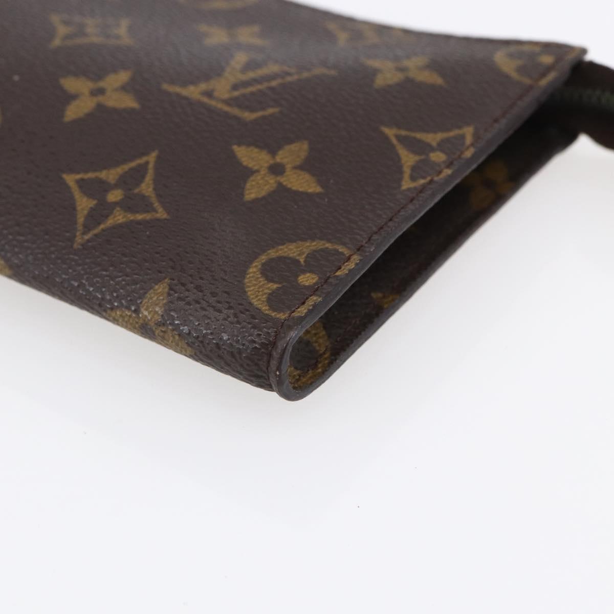 LOUIS VUITTON Monogram Bucket PM Accessory Pouch LV Auth 153933