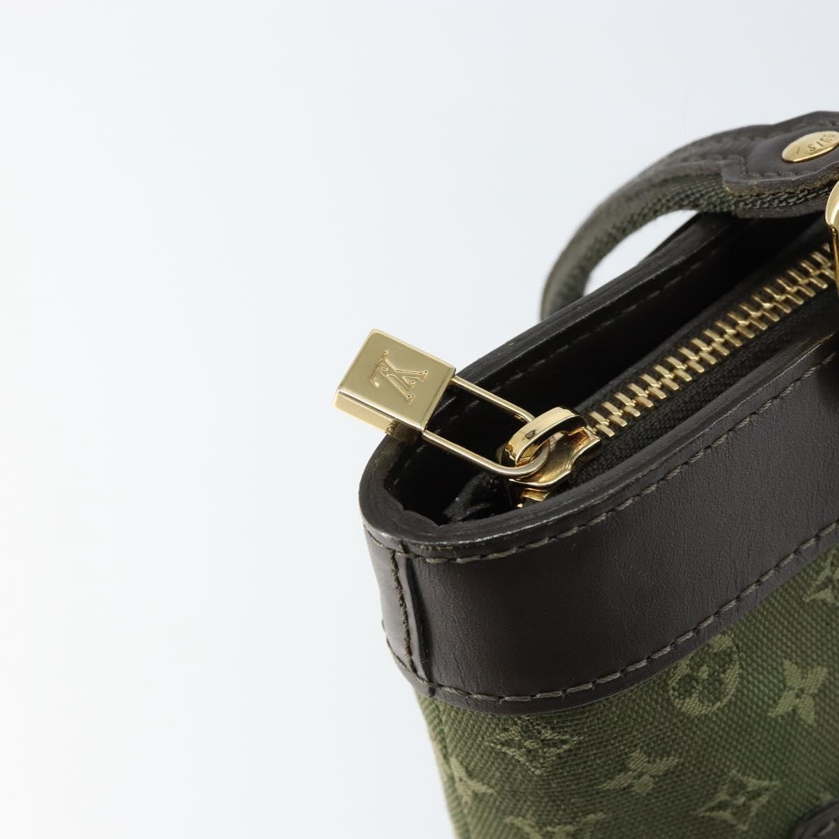 LOUIS VUITTON Monogram Mini Lucille PM Hand Bag TST Khaki M92682 LV Auth 153945