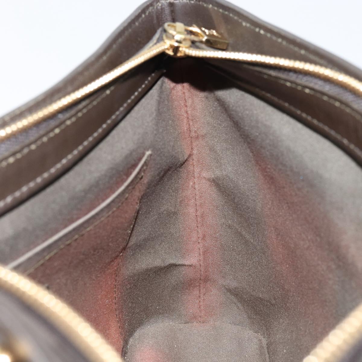 LOUIS VUITTON Monogram Mini Lucille PM Hand Bag TST Khaki M92682 LV Auth 153945