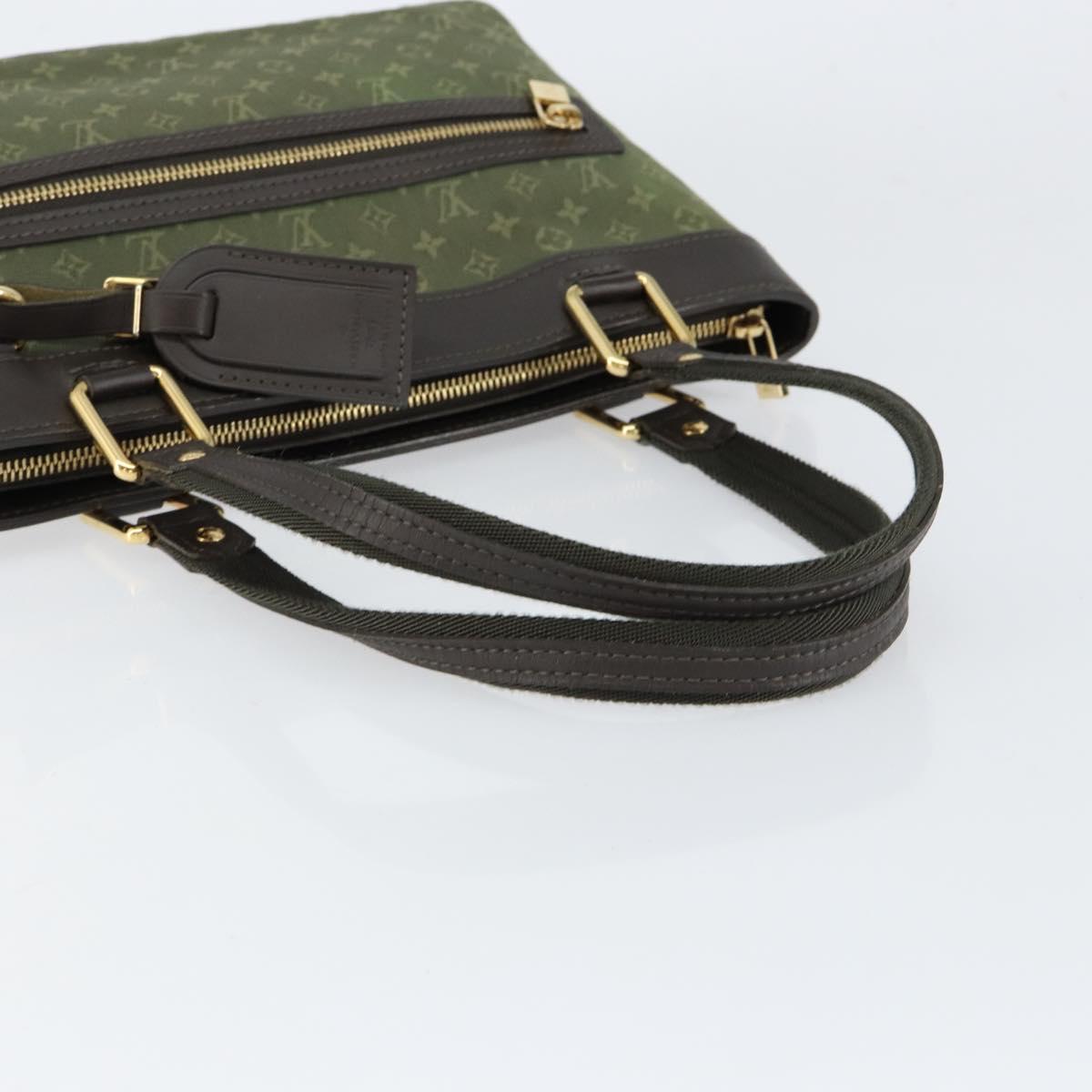 LOUIS VUITTON Monogram Mini Lucille PM Hand Bag TST Khaki M92682 LV Auth 153945