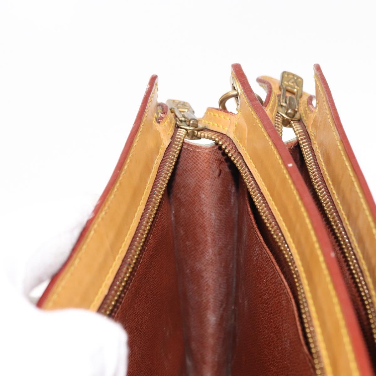 LOUIS VUITTON Epi Angian Shoulder Bag Beige M52116 LV Auth 153996