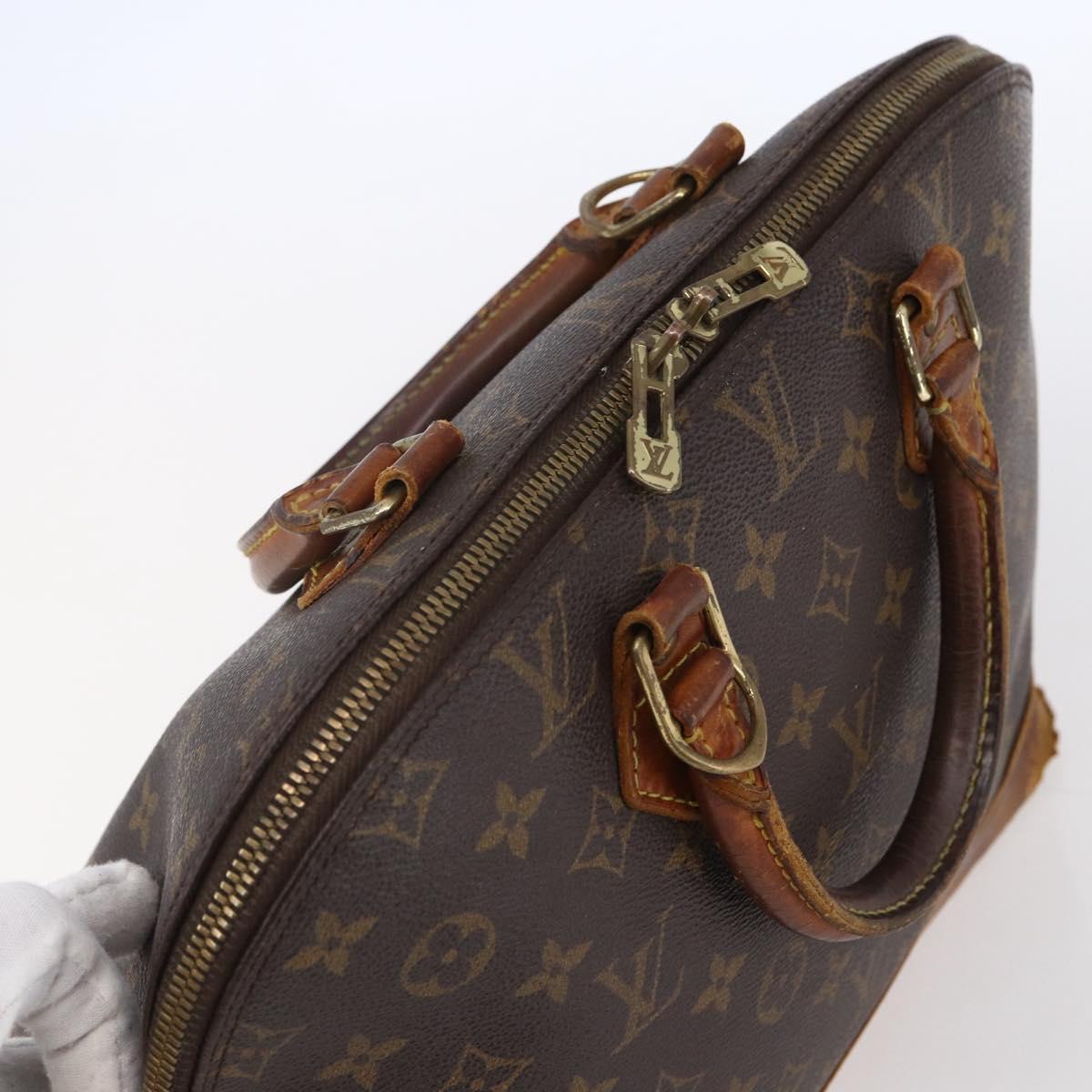LOUIS VUITTON Monogram Alma Hand Bag M51130 LV Auth 154002