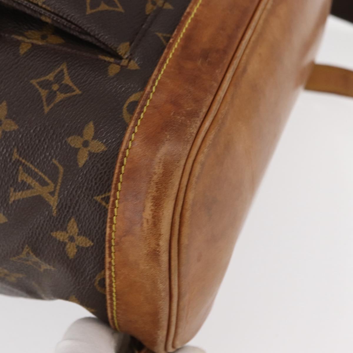 LOUIS VUITTON Monogram Montsouris GM Backpack M51135 LV Auth 154003