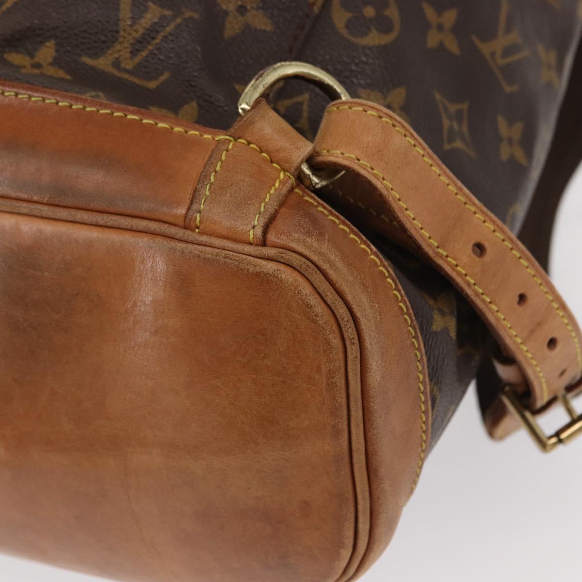 LOUIS VUITTON Monogram Montsouris GM Backpack M51135 LV Auth 154003