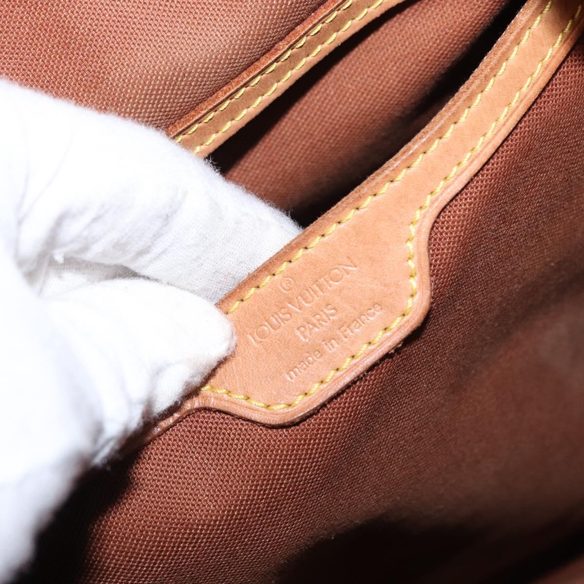 LOUIS VUITTON Monogram Montsouris GM Backpack M51135 LV Auth 154003