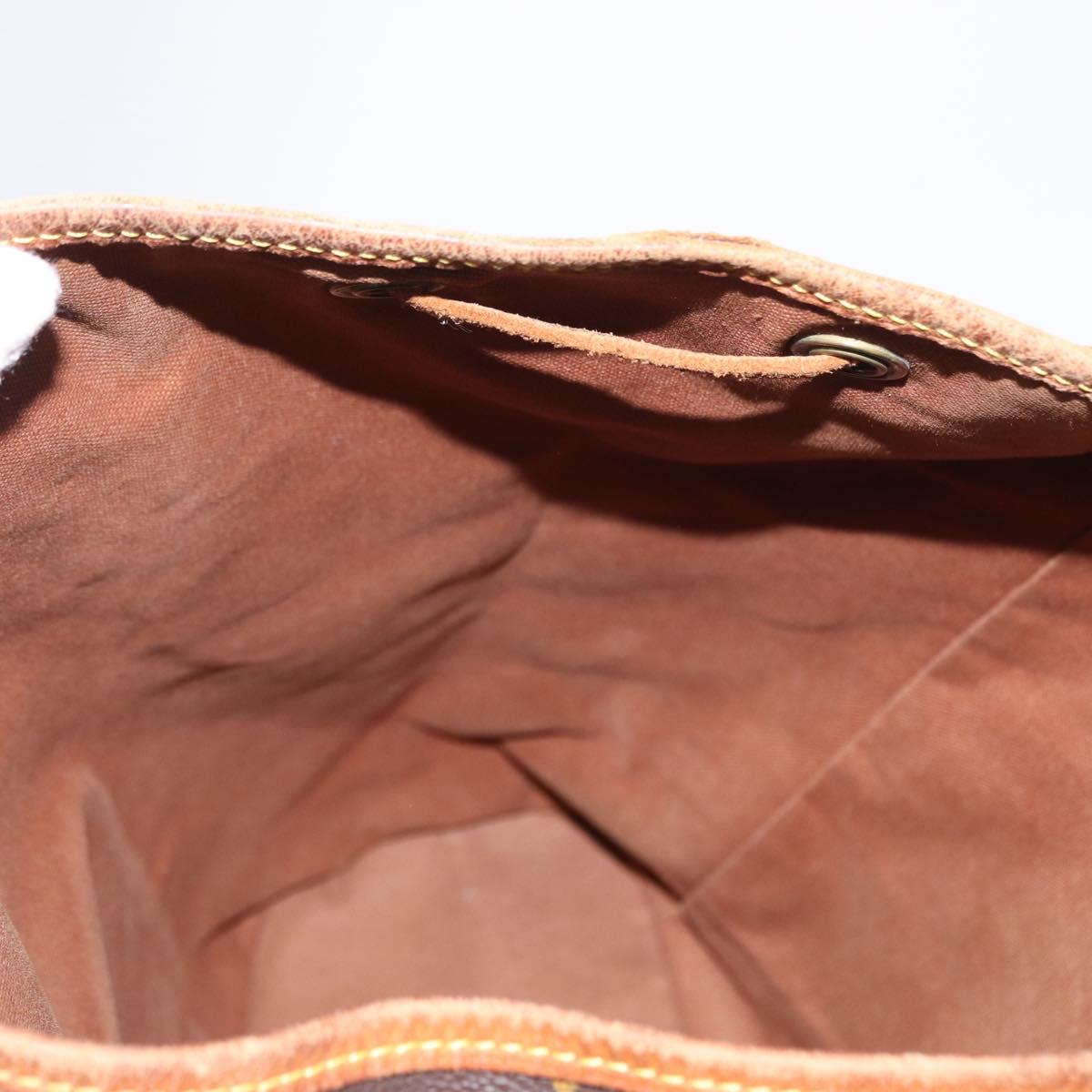 LOUIS VUITTON Monogram Montsouris GM Backpack M51135 LV Auth 154003