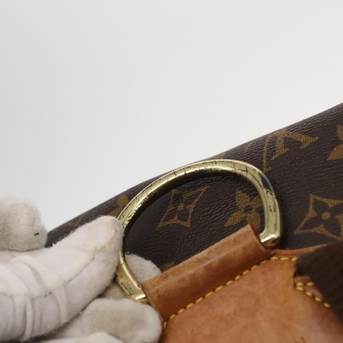 LOUIS VUITTON Monogram Montsouris GM Backpack M51135 LV Auth 154003