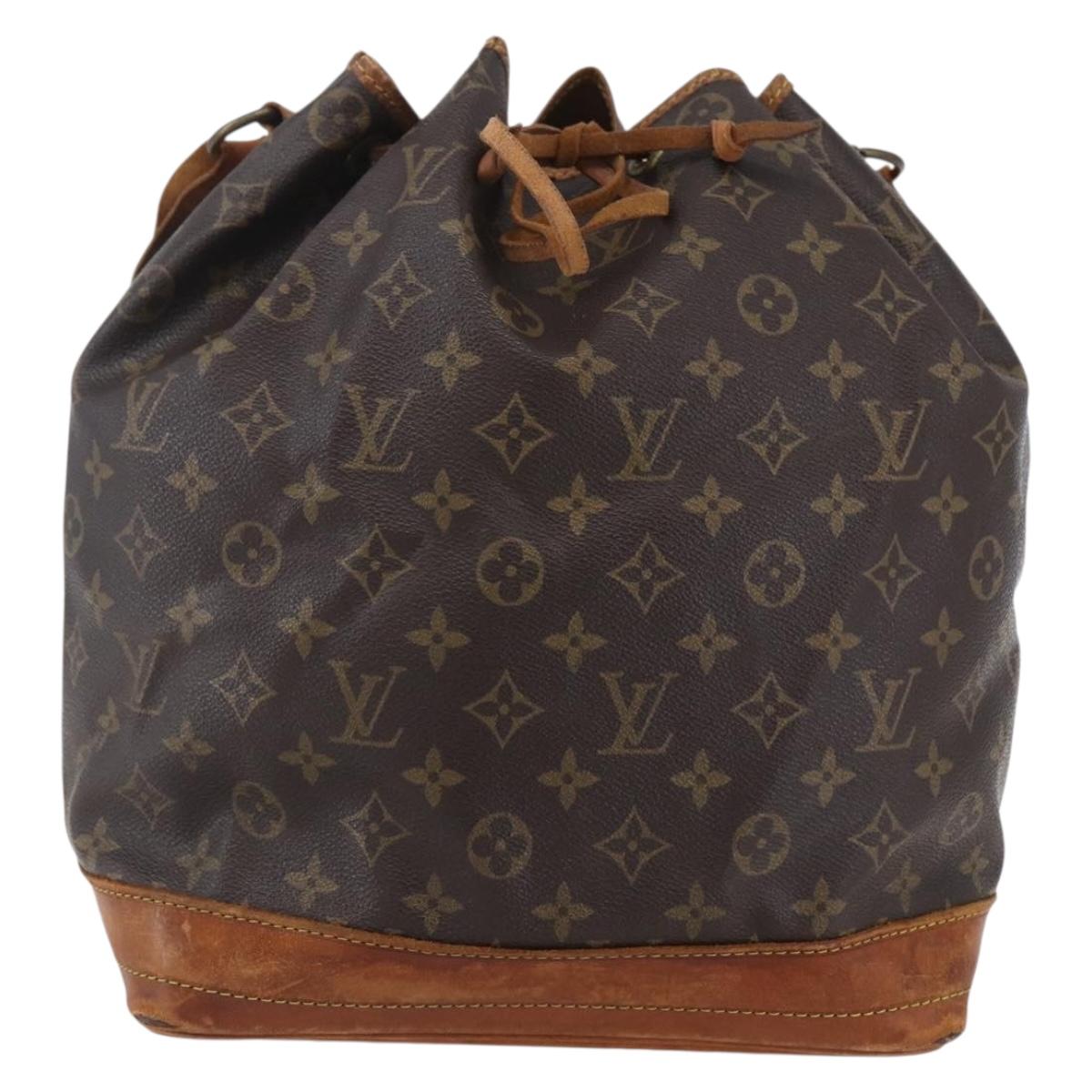 LOUIS VUITTON Monogram Noe Shoulder Bag M42224 LV Auth 154006