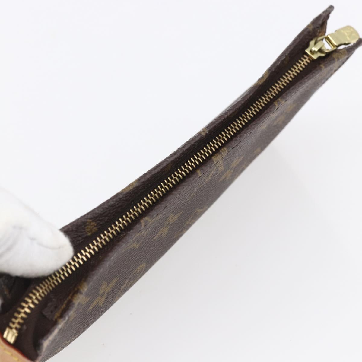 LOUIS VUITTON Monogram Bucket GM Accessory Pouch LV Auth 154011