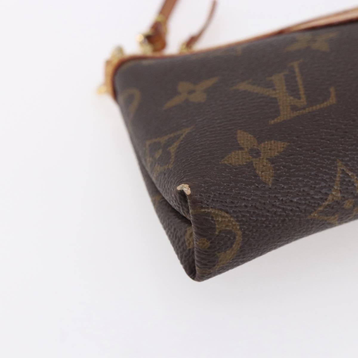 LOUIS VUITTON Monogram Mini Pochette Delight Full Pouch M40309 LV Auth 154012