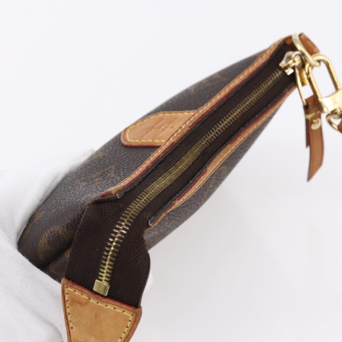 LOUIS VUITTON Monogram Mini Pochette Delight Full Pouch M40309 LV Auth 154012