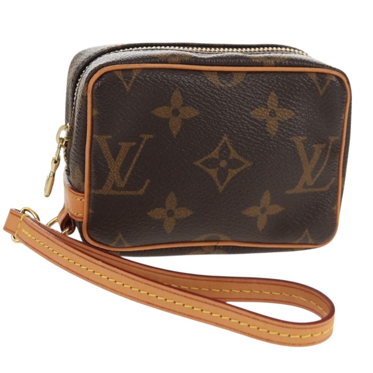 LOUIS VUITTON Monogram Trousse Wapity Pouch M58030 LV Auth 154015V