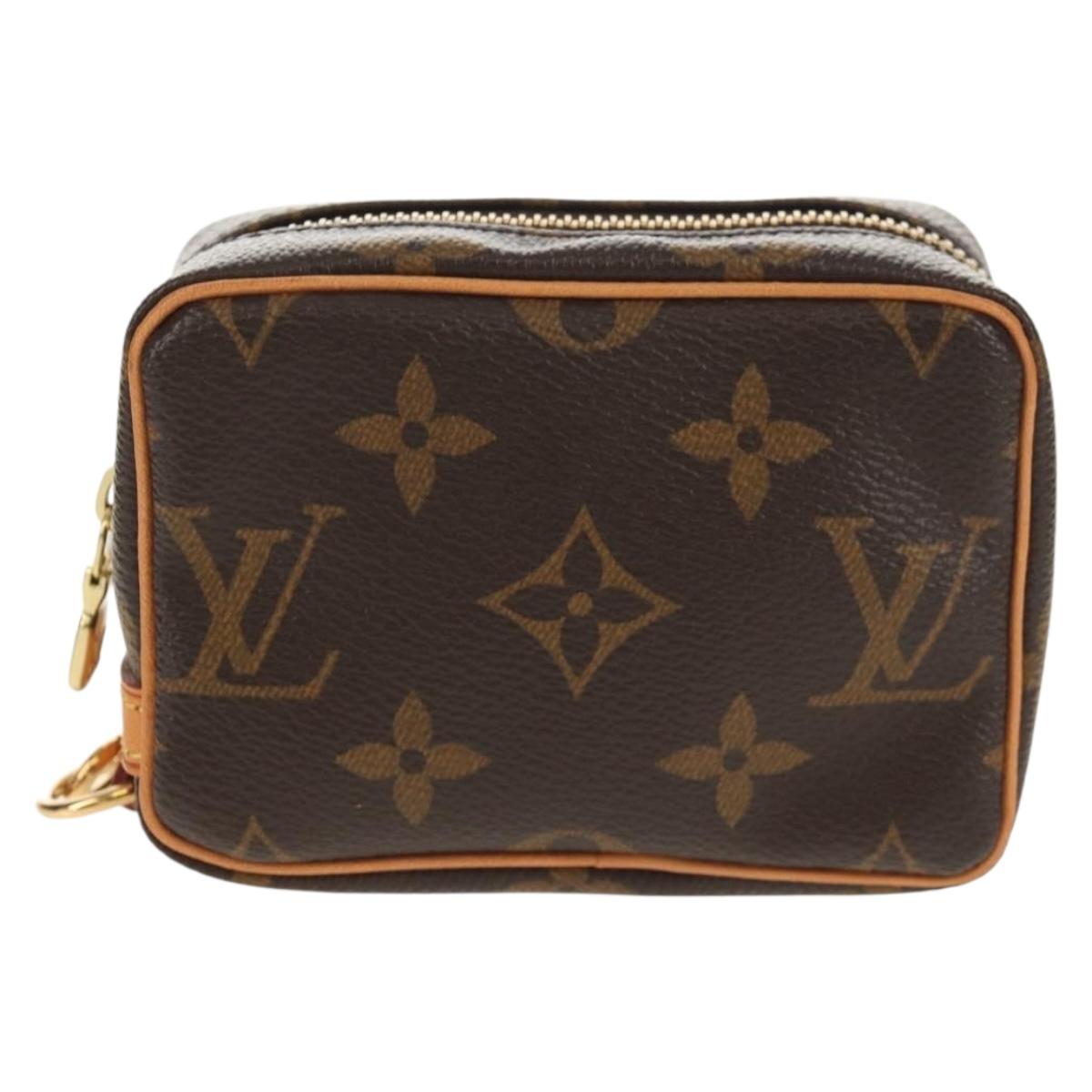 LOUIS VUITTON Monogram Trousse Wapity Pouch M58030 LV Auth 154015V