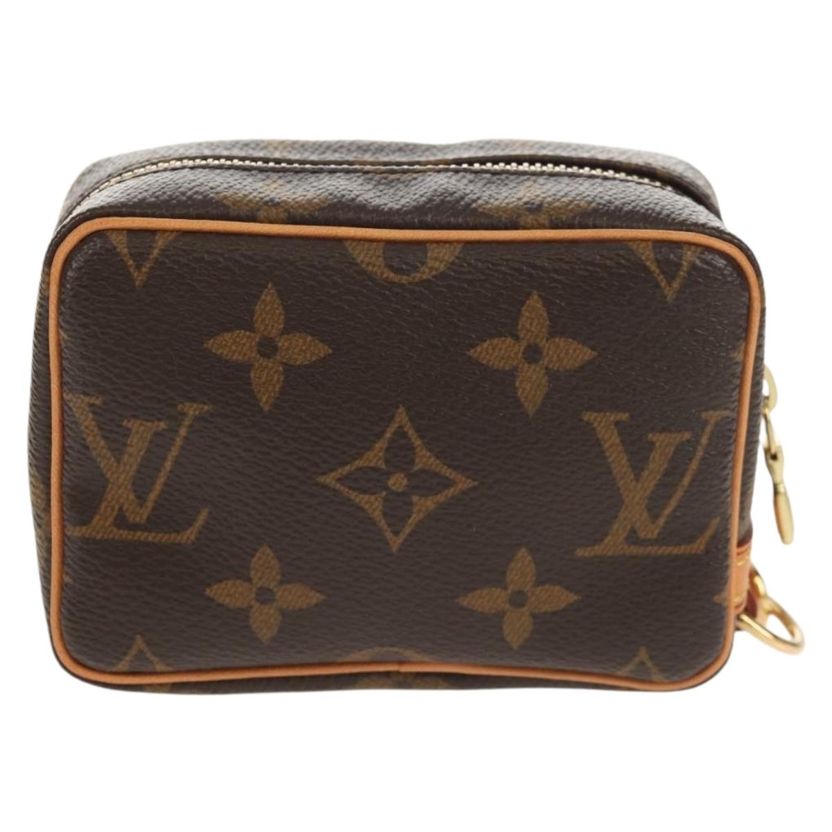 LOUIS VUITTON Monogram Trousse Wapity Pouch M58030 LV Auth 154015V