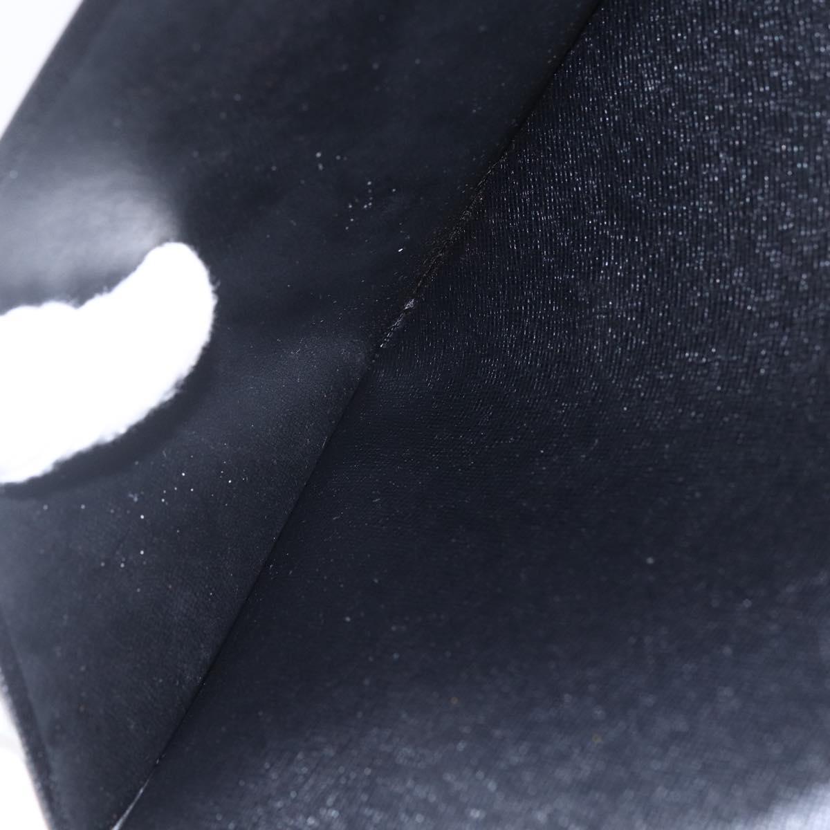 LOUIS VUITTON Epi Agenda GM Day Planner Cover Black R20212 LV Auth 154017