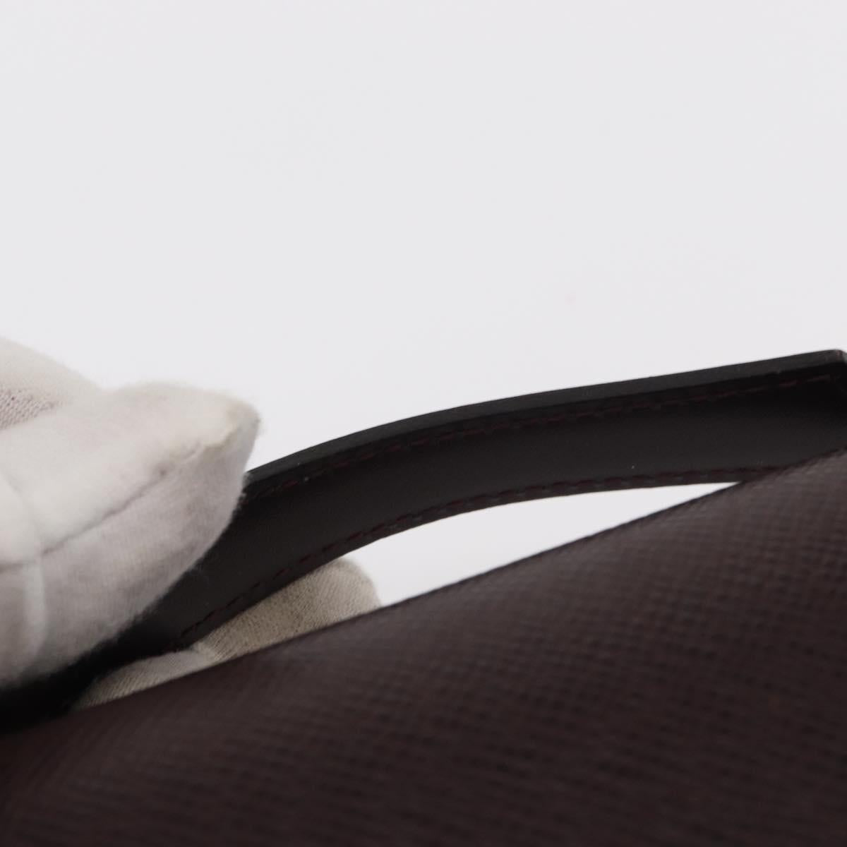 LOUIS VUITTON Taiga Organizer Atoll Travel Case Acajou M30656 LV Auth 154018