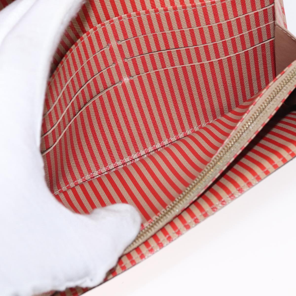 LOUIS VUITTON Monogram Trunk Portefeuille Sarah Long Wallet M60415 Auth 154024