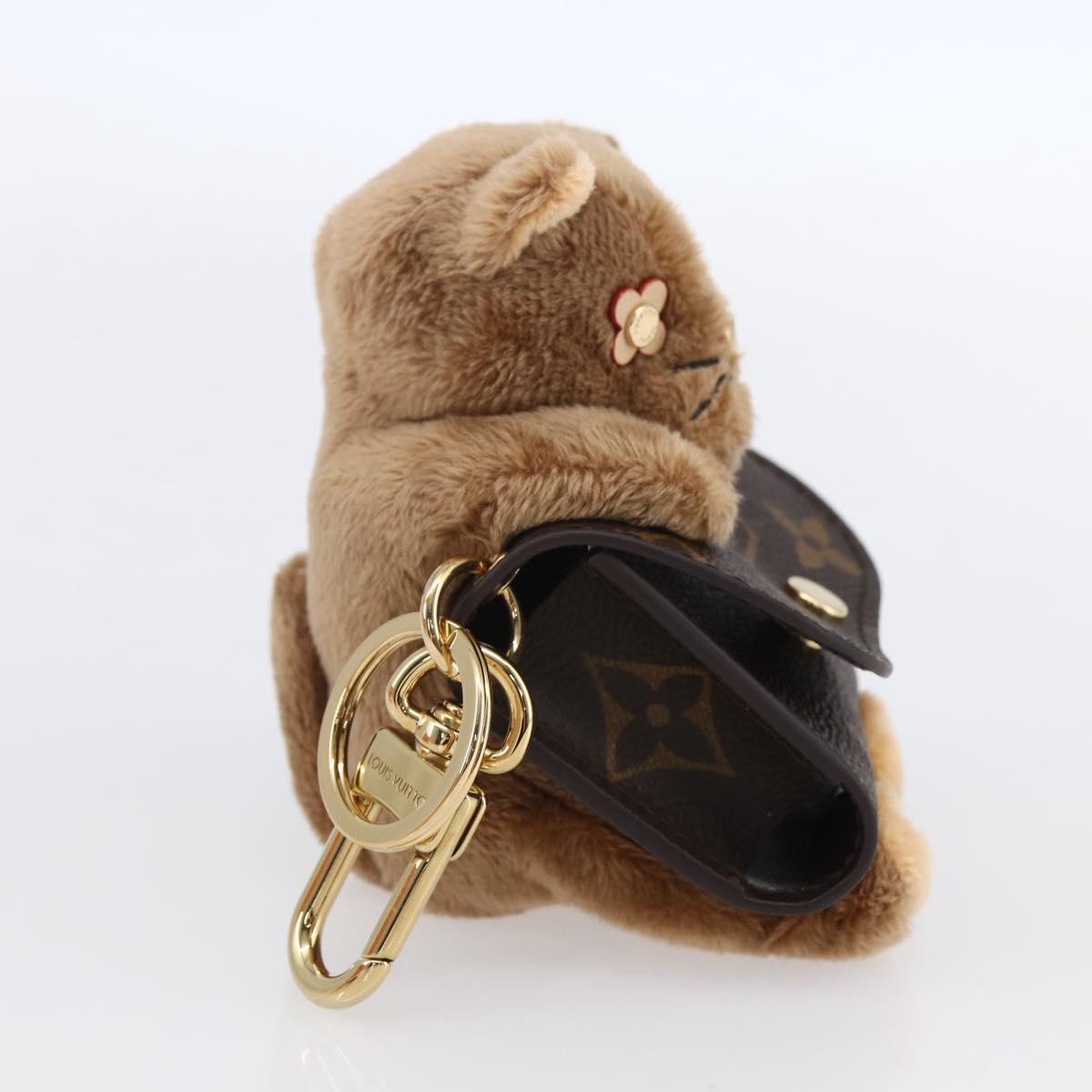 LOUIS VUITTON Monogram Bag Charm LV Cute Key Holder M01561 LV Auth 154029SM