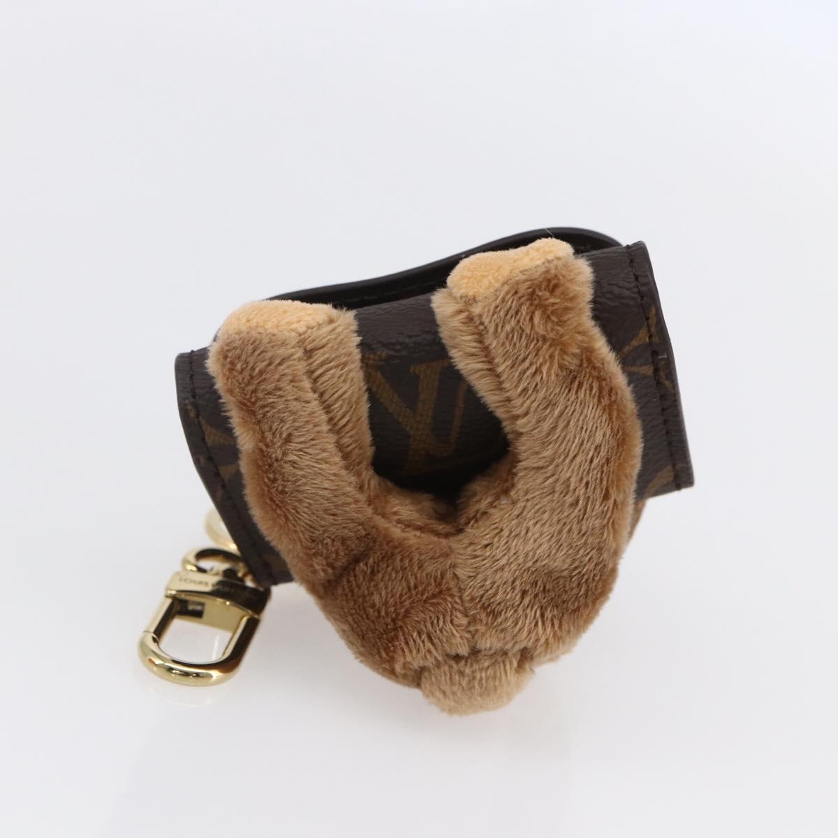 LOUIS VUITTON Monogram Bag Charm LV Cute Key Holder M01561 LV Auth 154029SM