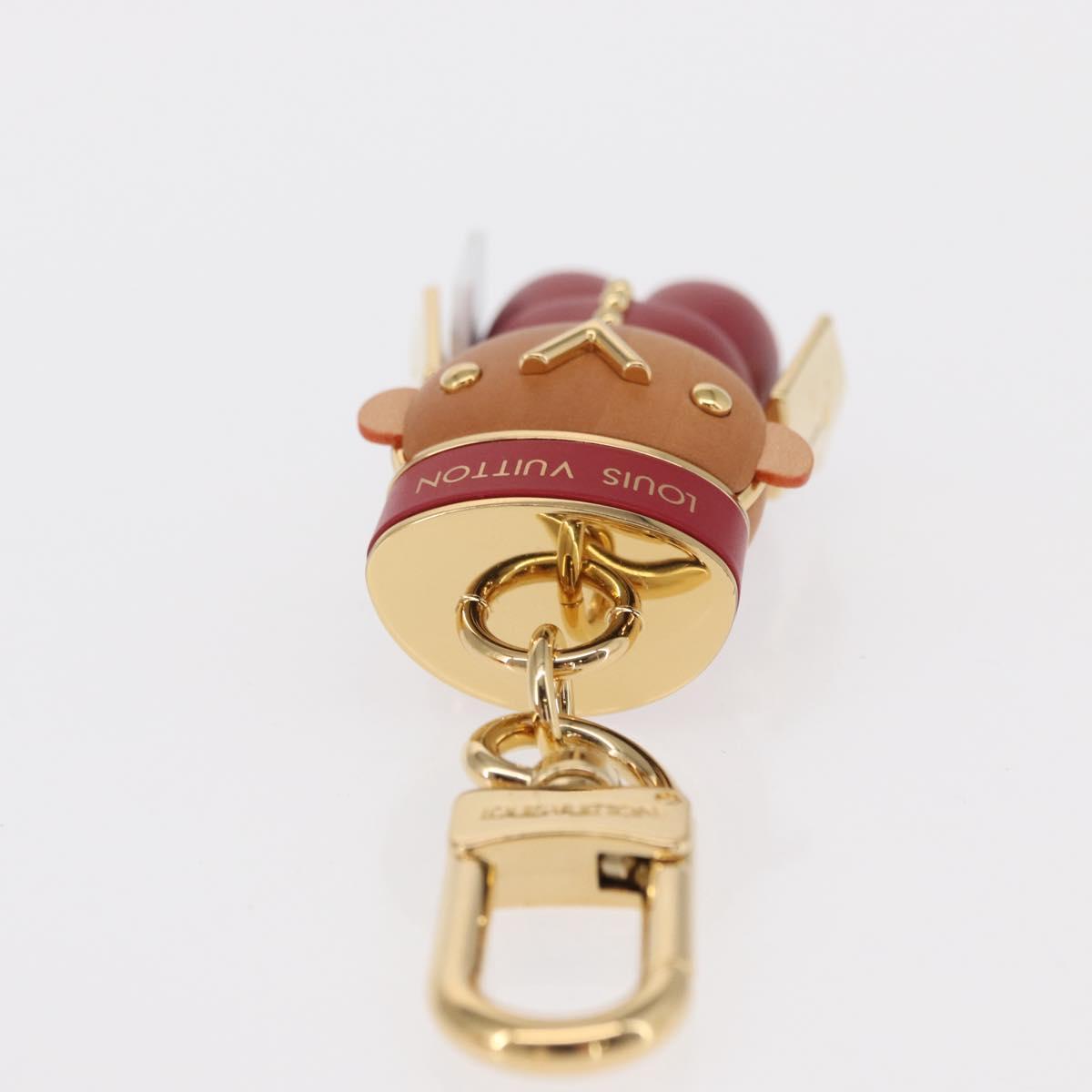 LOUIS VUITTON Monogram Vivienne Bijoux Sac Gaston Charm Red M00346 Auth 154031SM