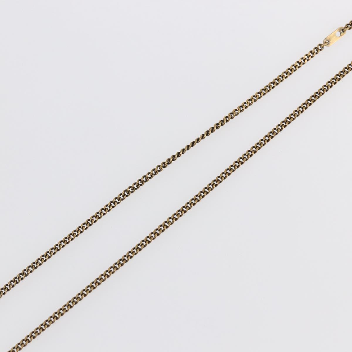 LOUIS VUITTON LV Animals Necklace metal Gold Tone MP2928 LV Auth 154037SAM