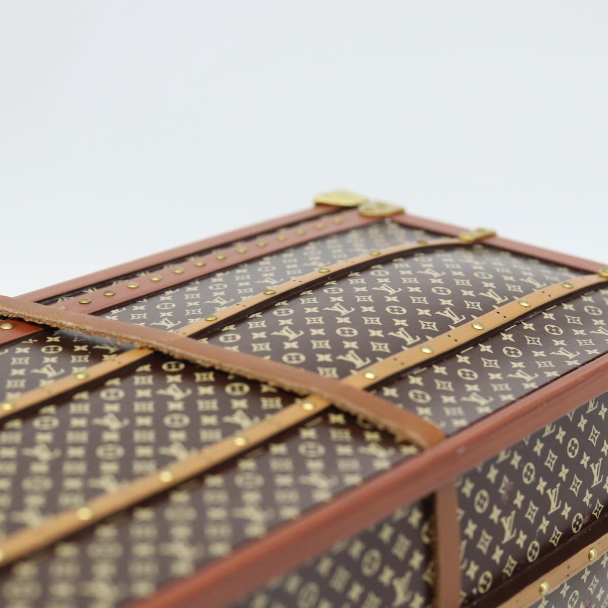 LOUIS VUITTON Miss France Paper Weight Brown M99408 LV Auth 154063