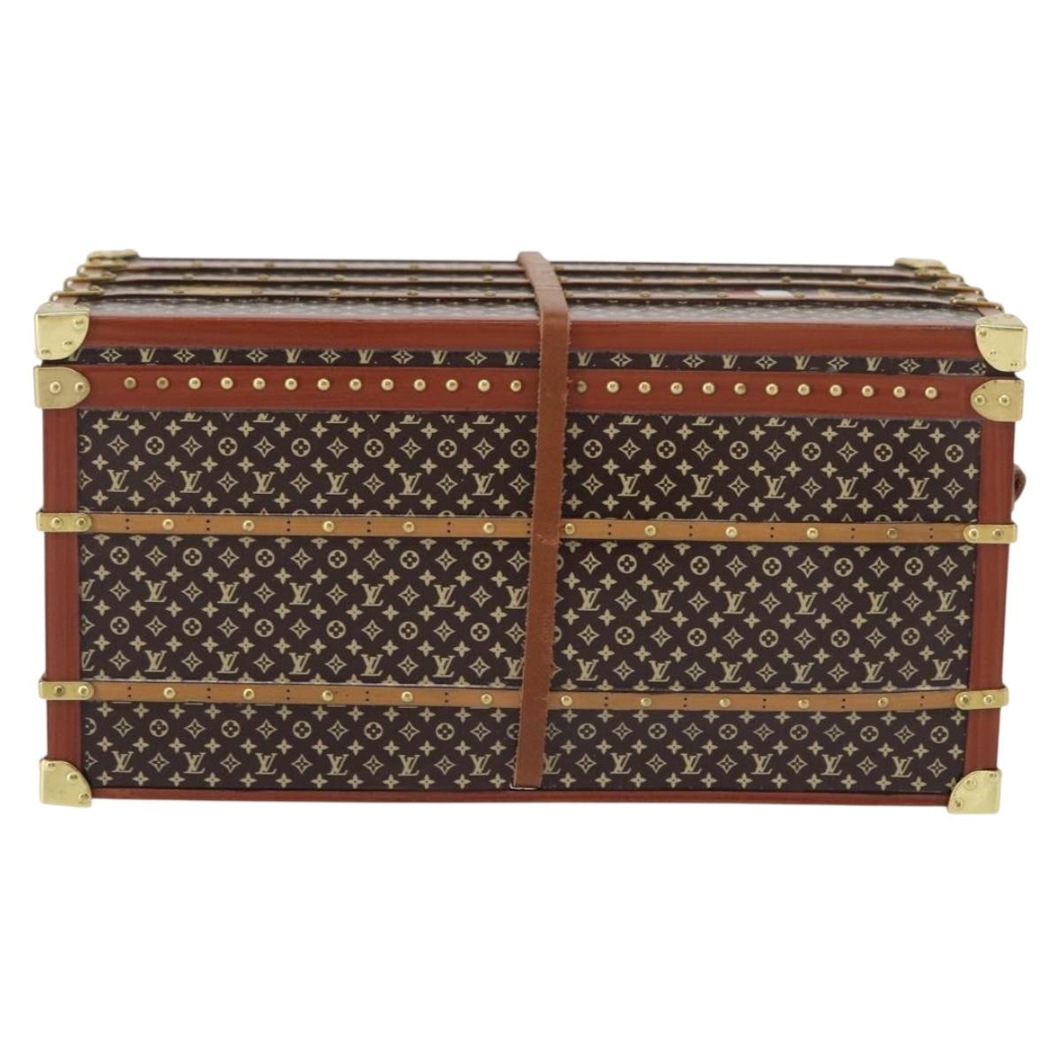 LOUIS VUITTON Miss France Paper Weight Brown M99408 LV Auth 154063