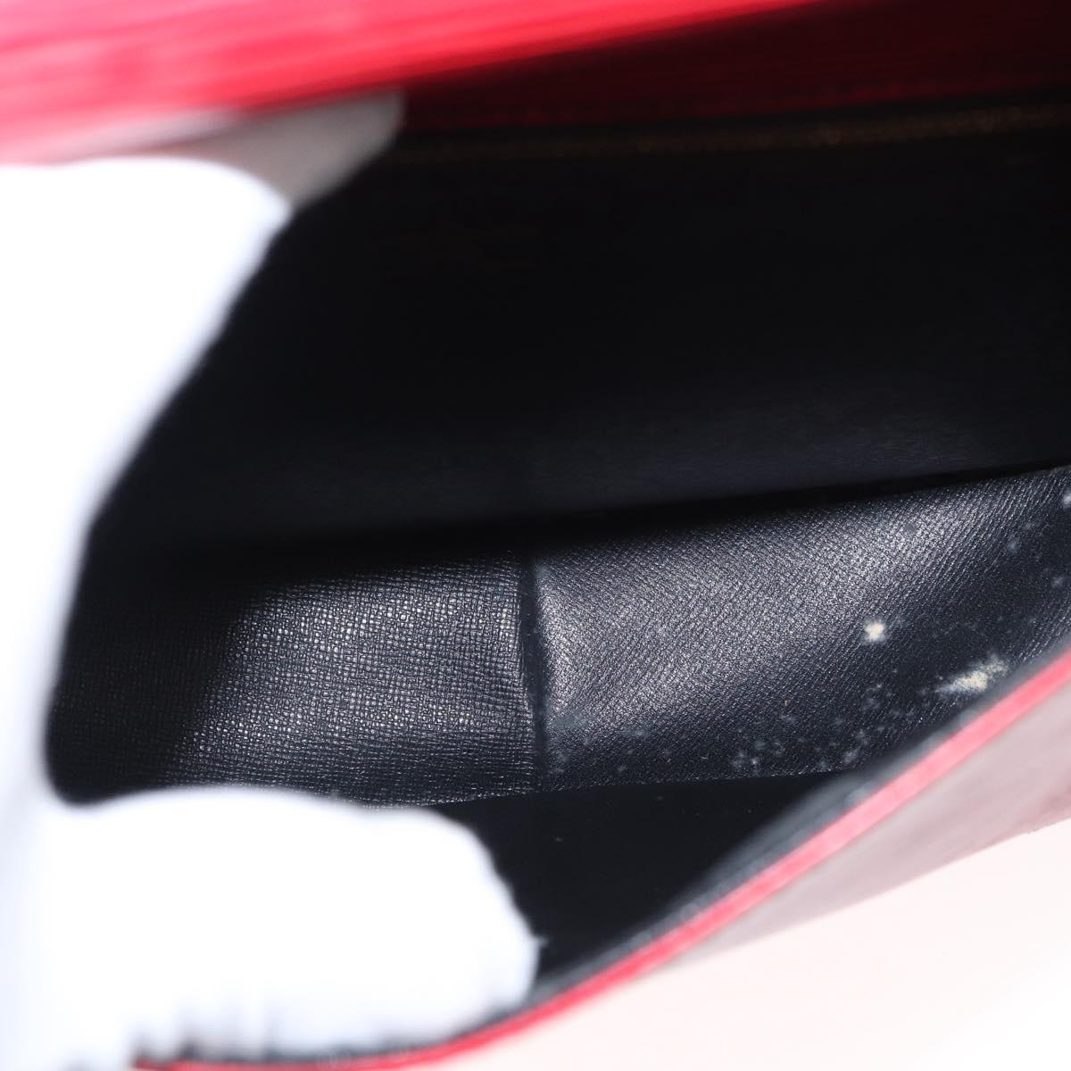 LOUIS VUITTON Epi Saint Cloud GM Shoulder Bag Red M52197 LV Auth 154066