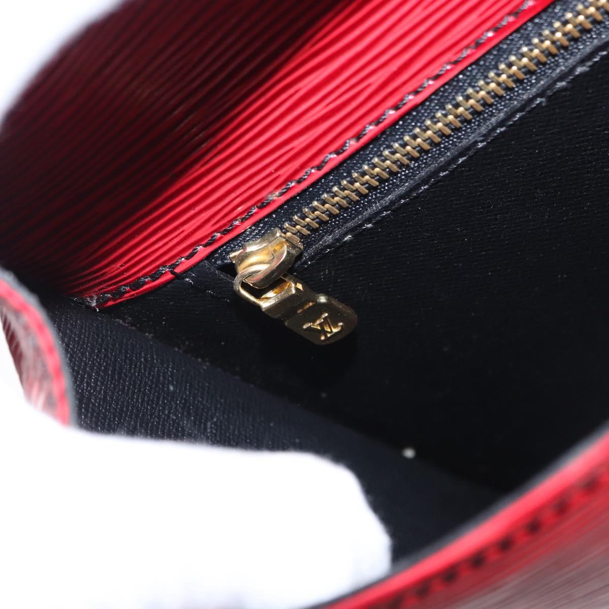LOUIS VUITTON Epi Saint Cloud GM Shoulder Bag Red M52197 LV Auth 154066