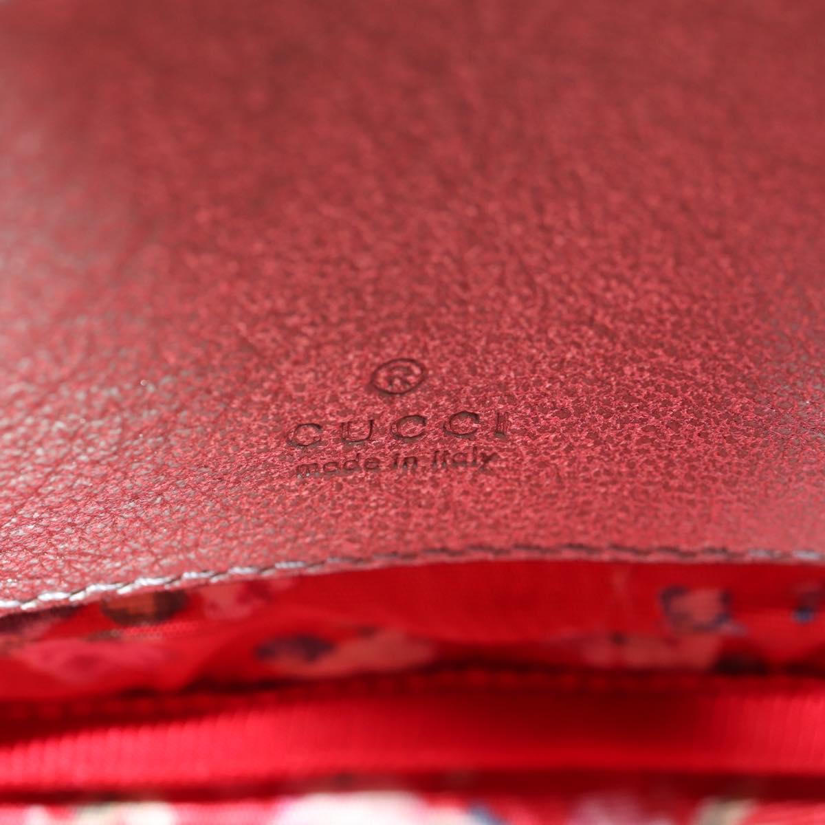 GUCCI Zumi Shoulder Bag Leather Outlet Blue Auth 154069V