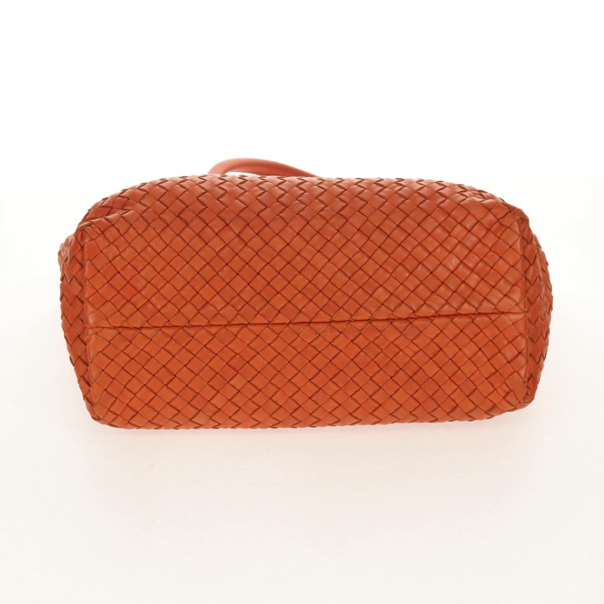 BOTTEGA VENETA INTRECCIATO Hand Bag Leather Brown 141498 Auth 154074V