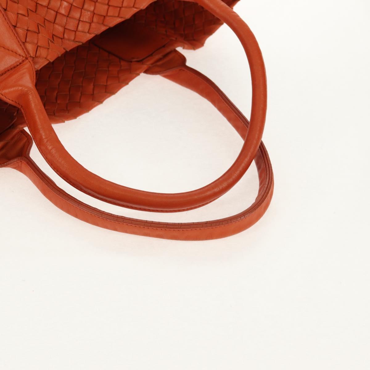 BOTTEGA VENETA INTRECCIATO Hand Bag Leather Brown 141498 Auth 154074V