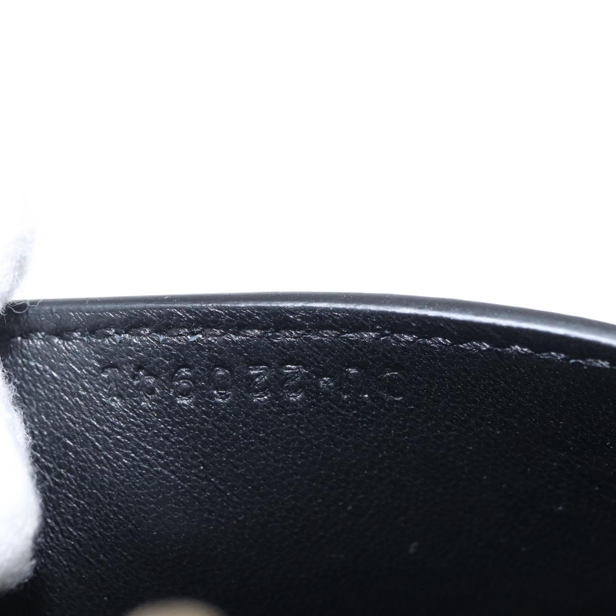 Salvatore Ferragamo Gancini Backpack Leather Black Gold Auth 154075SM