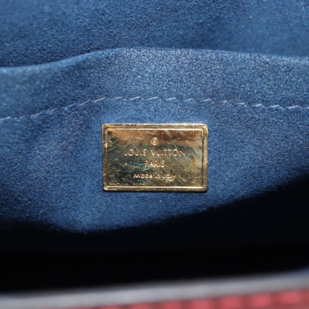 LOUIS VUITTON Monogram Vernis Spring Street PM Bag Scarlet M90505 Auth 154091V