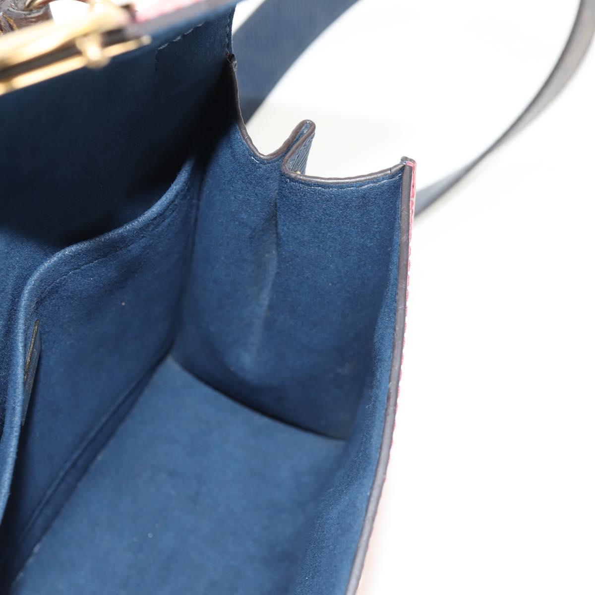 LOUIS VUITTON Monogram Vernis Spring Street PM Bag Scarlet M90505 Auth 154091V