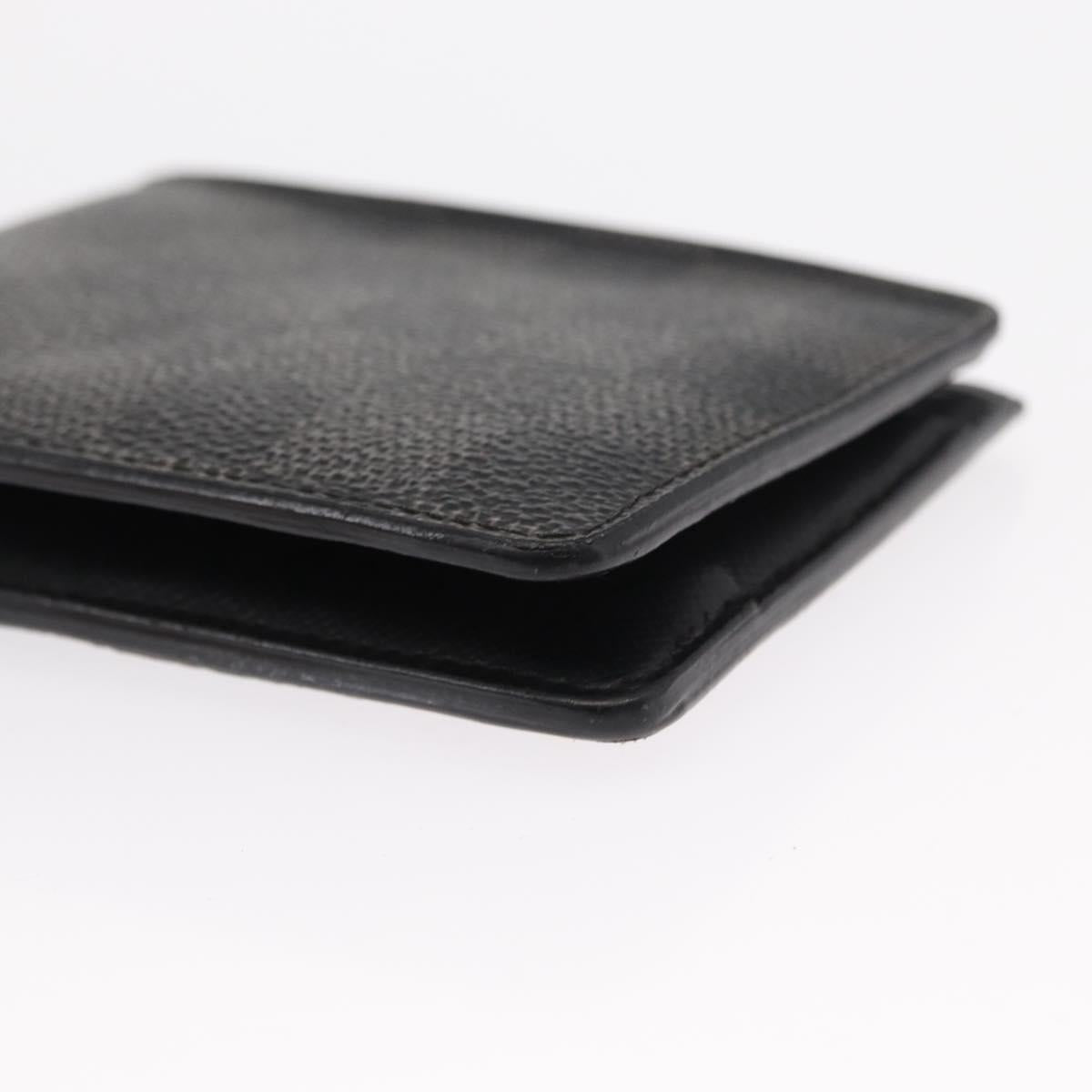 LOUIS VUITTON Damier Graphite Portefeuille Multripru Wallet N63258 Auth 154097