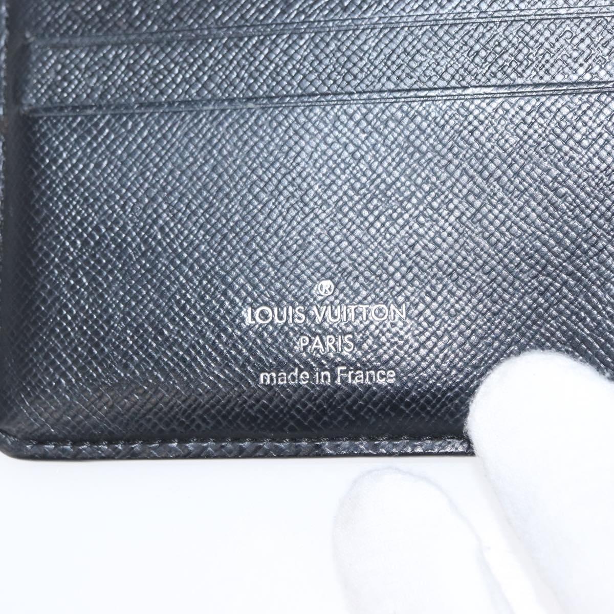 LOUIS VUITTON Damier Graphite Portefeuille Multripru Wallet N63258 Auth 154097