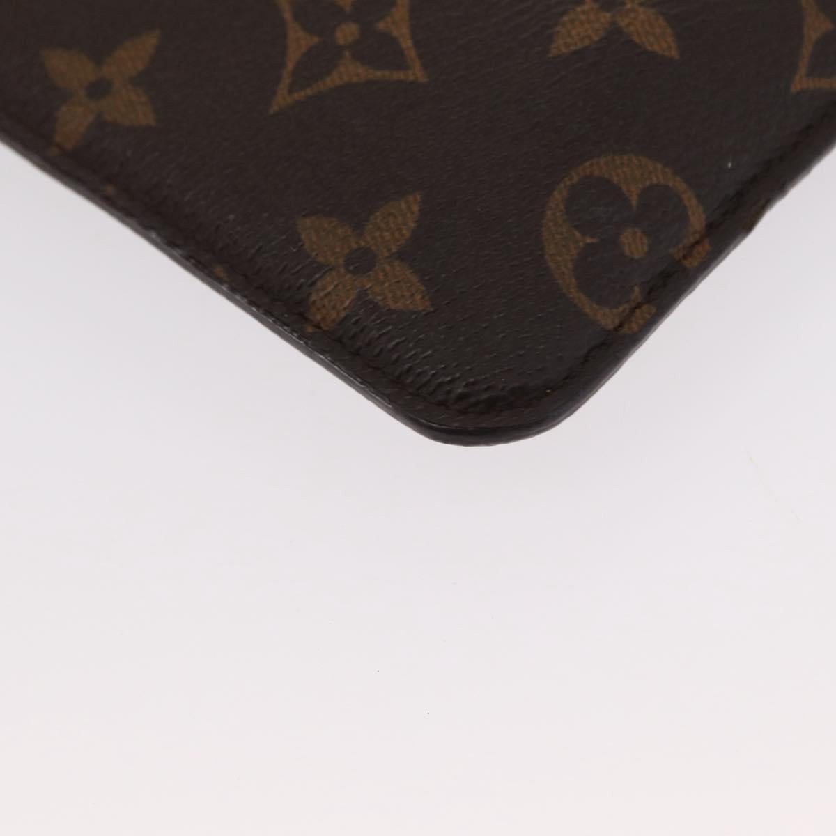 LOUIS VUITTON Monogram Etui Lunette MM Glasses Case M66544 LV Auth 154099