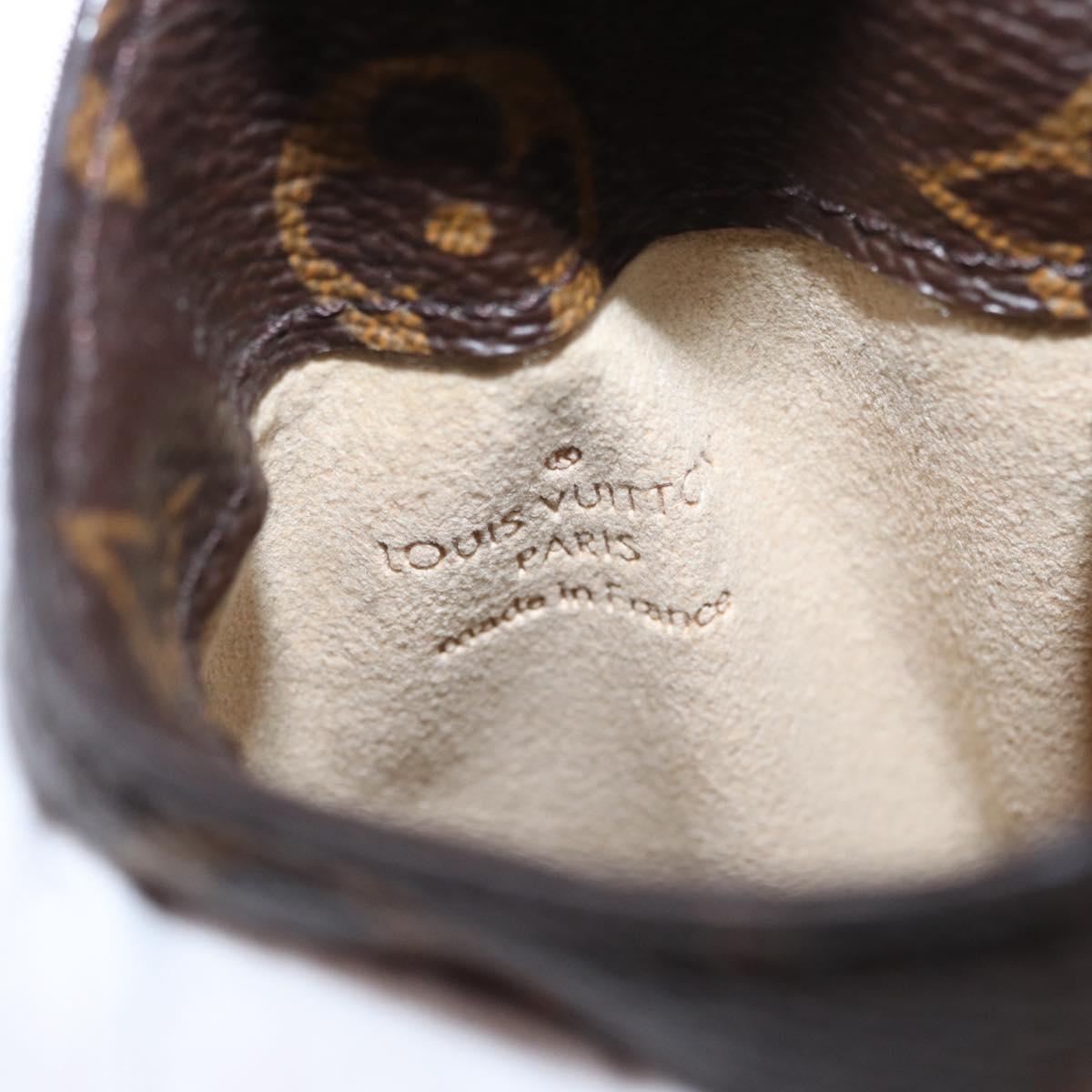 LOUIS VUITTON Monogram Etui Lunette MM Glasses Case M66544 LV Auth 154099