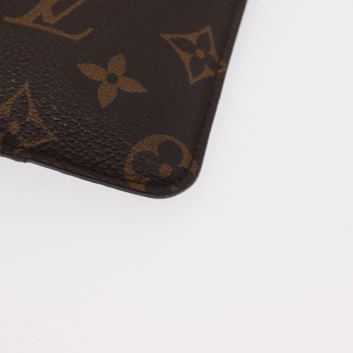 LOUIS VUITTON Monogram Etui Lunette MM Glasses Case M66544 LV Auth 154099