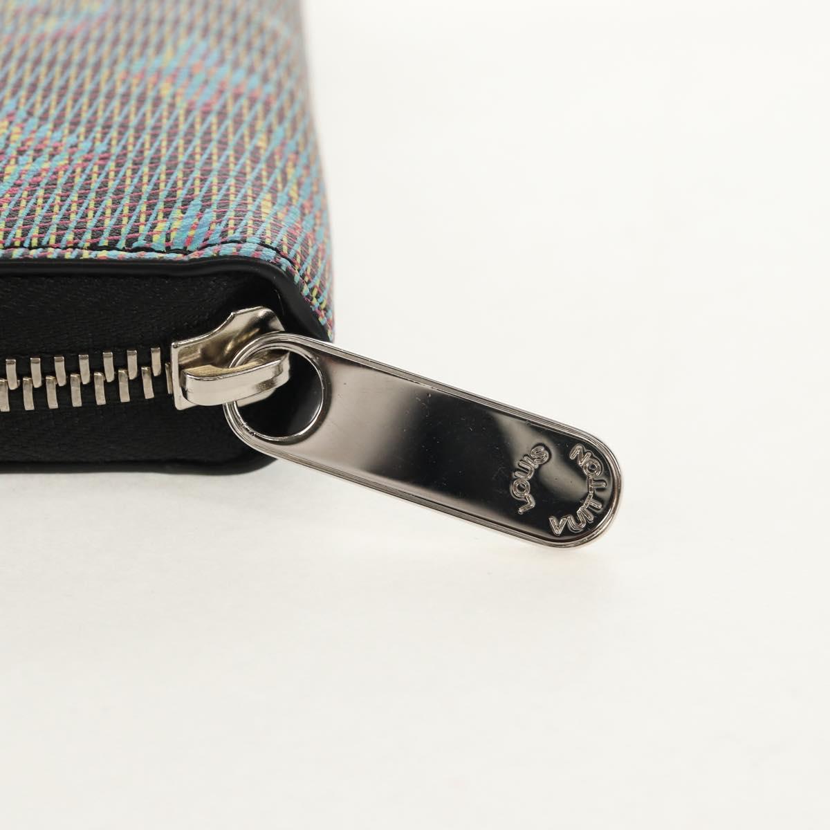 LOUIS VUITTON Monogram LV Pop Zippy Wallet Wallet Blue M68662 LV Auth 154107M