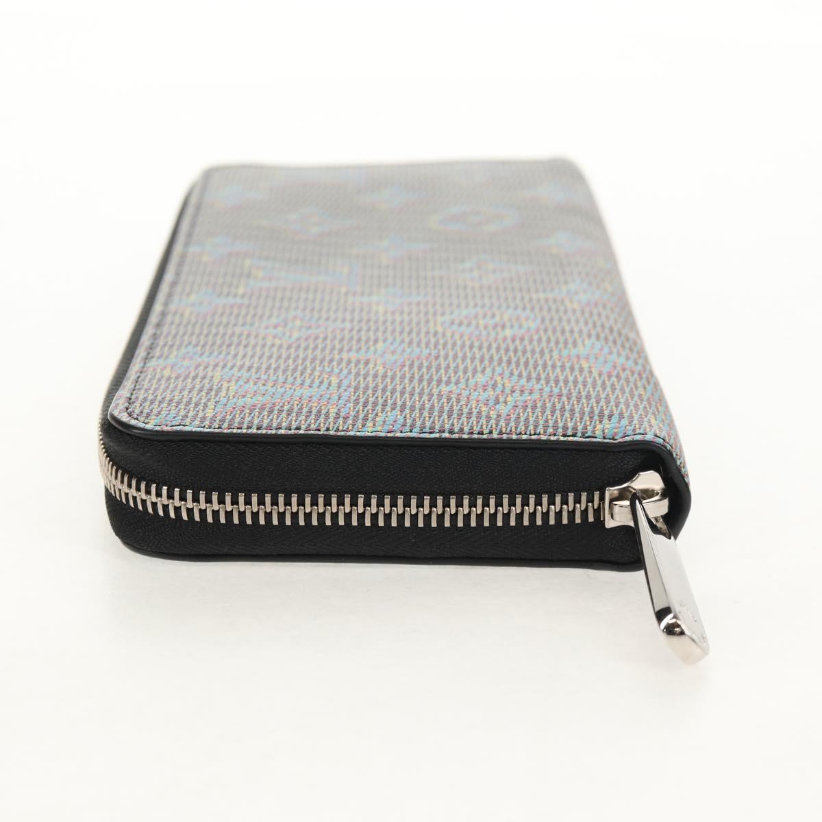 LOUIS VUITTON Monogram LV Pop Zippy Wallet Wallet Blue M68662 LV Auth 154107M