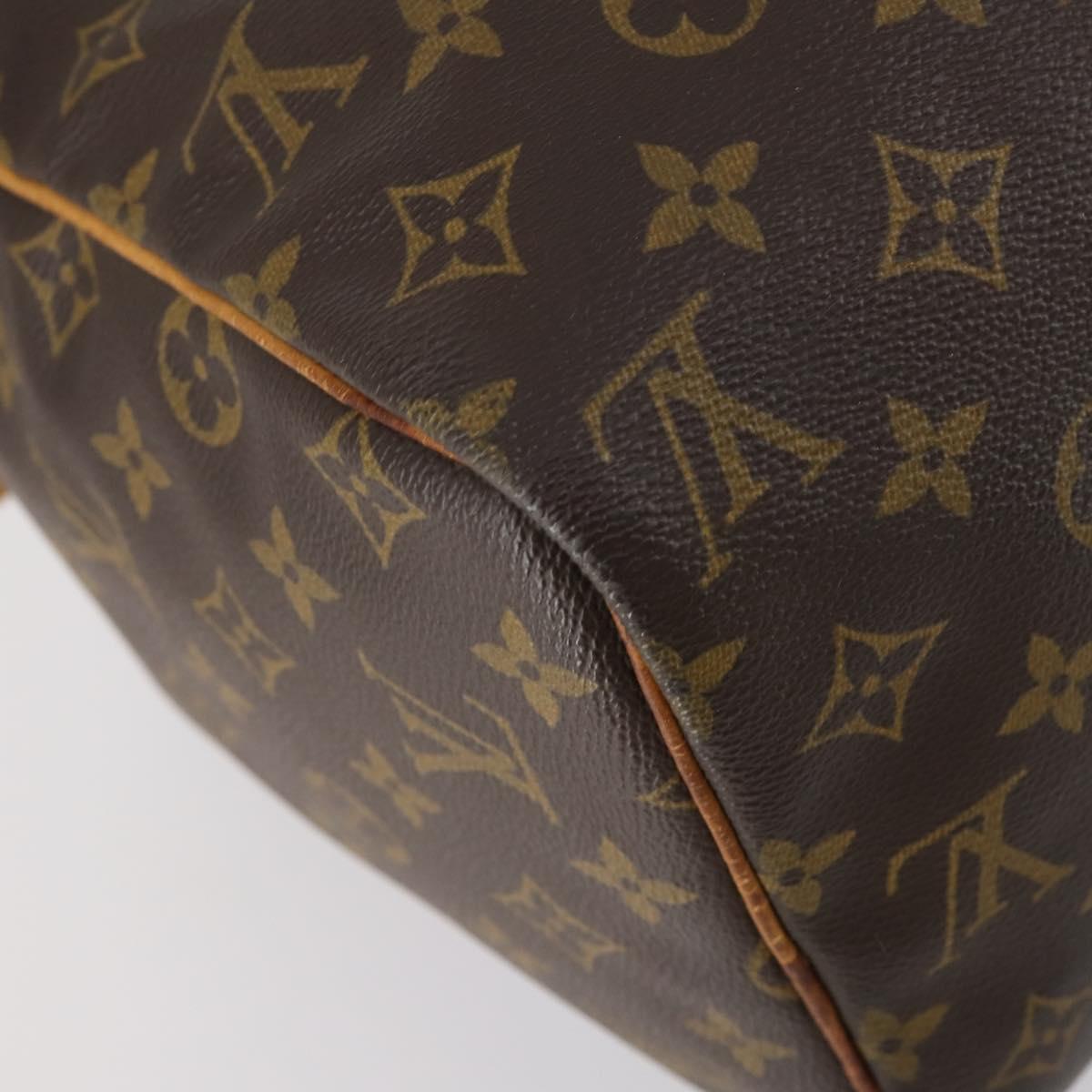 LOUIS VUITTON Monogram Sac Souple 35 Boston Bag M41626 LV Auth 154152
